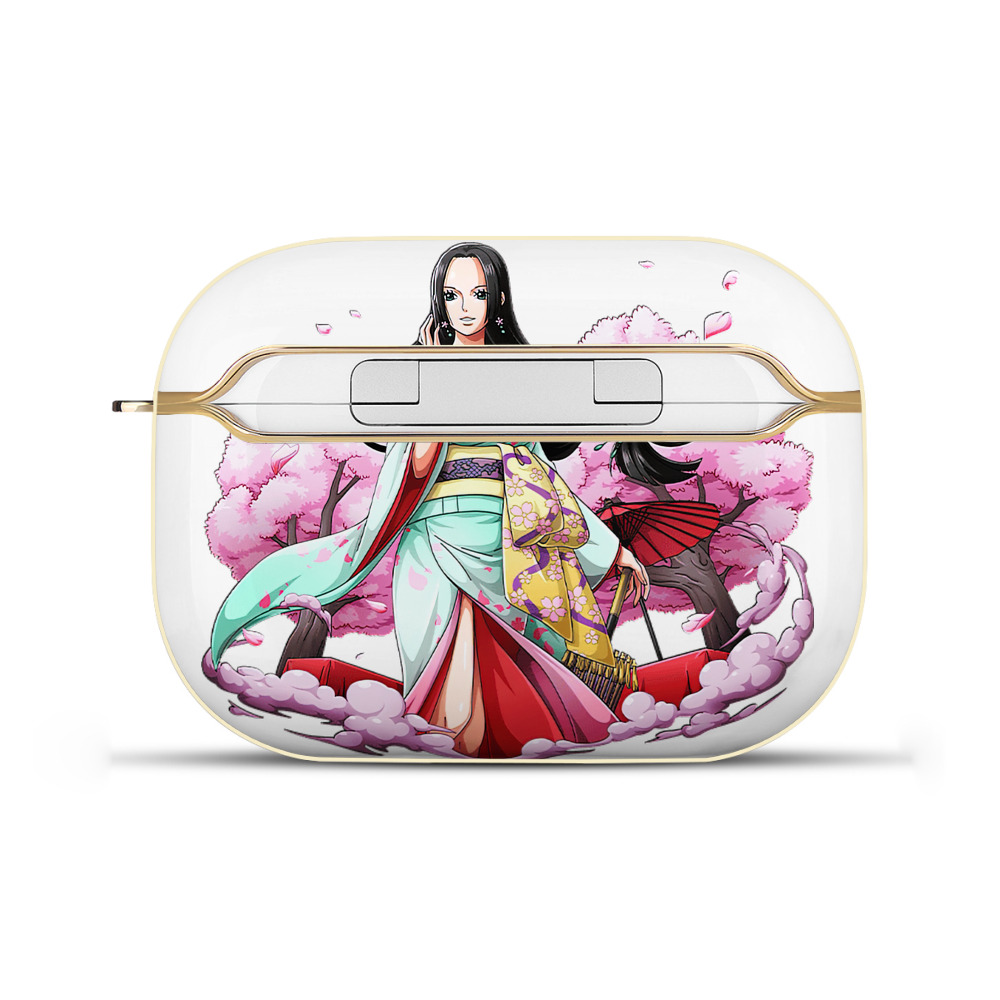 ワンピース ボア・ハンコック ONE PIECE Boa·Hancock 【AirPods Pro用】ハードシェル保護ケース｜耐衝撃・防指紋・カラビナ付き商品仕様
