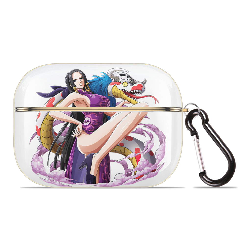 ワンピース ボア・ハンコック ONE PIECE Boa·Hancock 【AirPods Pro用】ハードシェル保護ケース｜耐衝撃・防指紋・カラビナ付き商品仕様