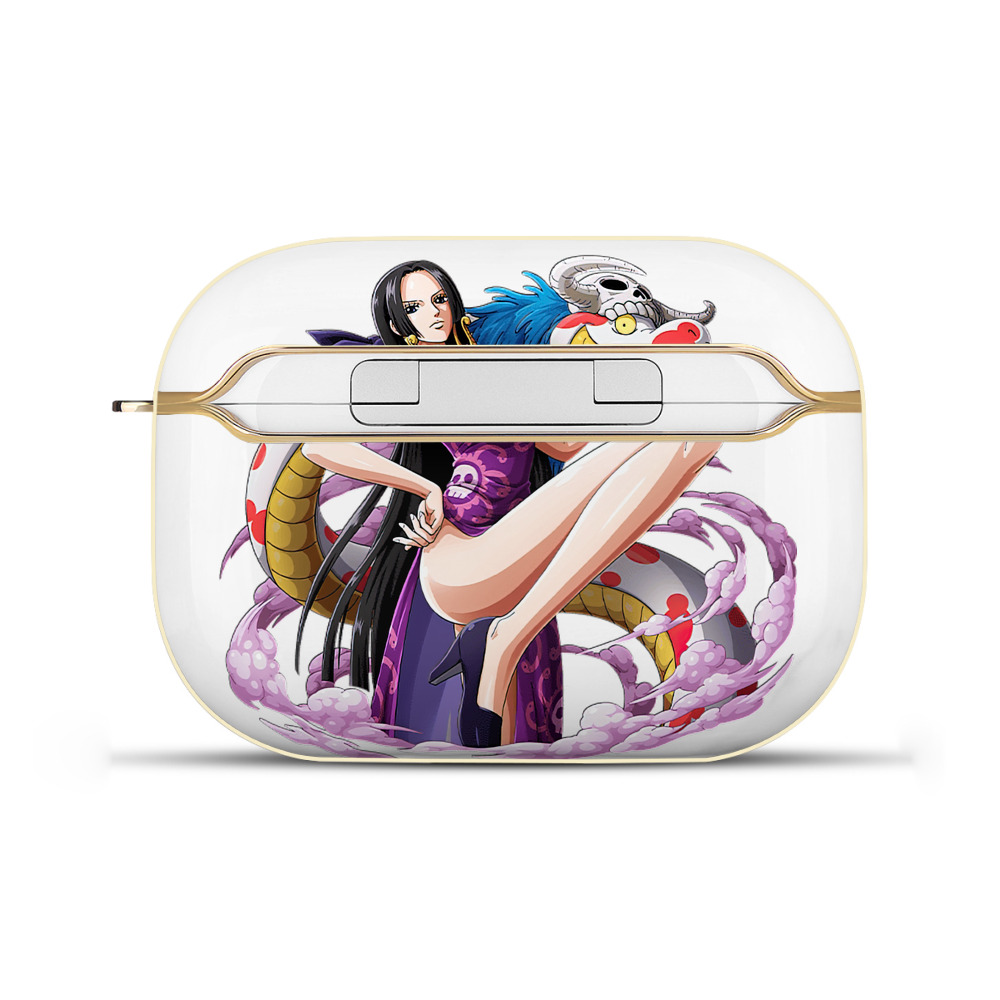 ワンピース ボア・ハンコック ONE PIECE Boa·Hancock 【AirPods Pro用】ハードシェル保護ケース｜耐衝撃・防指紋・カラビナ付き商品仕様
