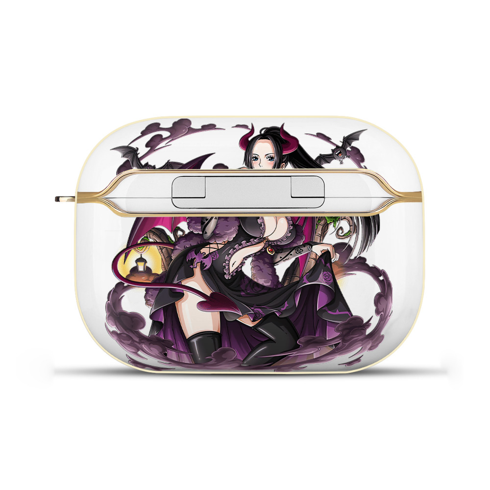 ワンピース ボア・ハンコック ONE PIECE Boa·Hancock 【AirPods Pro用】ハードシェル保護ケース｜耐衝撃・防指紋・カラビナ付き商品仕様