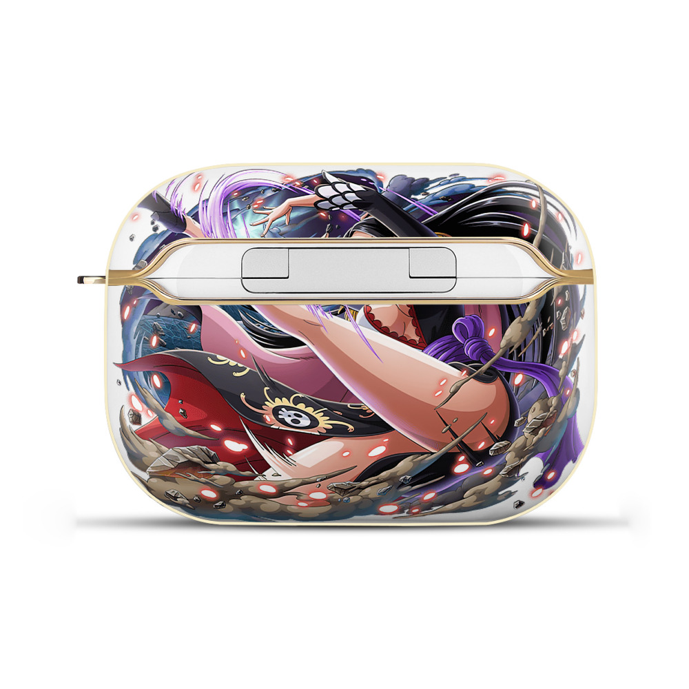 ワンピース ボア・ハンコック ONE PIECE Boa·Hancock 【AirPods Pro用】ハードシェル保護ケース｜耐衝撃・防指紋・カラビナ付き商品仕様