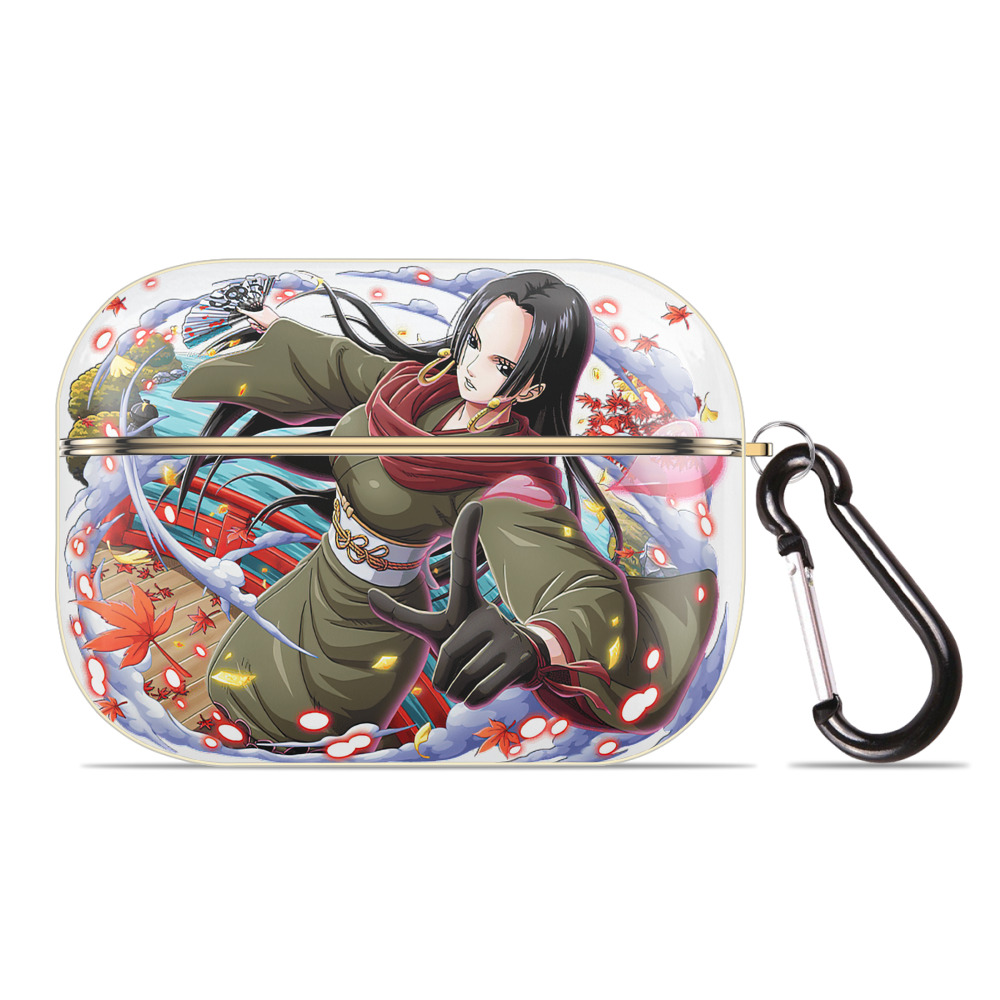 ワンピース ボア・ハンコック ONE PIECE Boa·Hancock 【AirPods Pro用】ハードシェル保護ケース｜耐衝撃・防指紋・カラビナ付き商品仕様