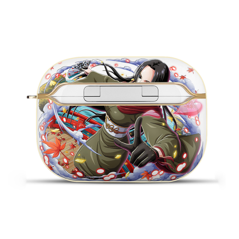 ワンピース ボア・ハンコック ONE PIECE Boa·Hancock 【AirPods Pro用】ハードシェル保護ケース｜耐衝撃・防指紋・カラビナ付き商品仕様