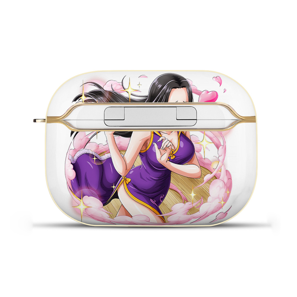 ワンピース ボア・ハンコック ONE PIECE Boa·Hancock 【AirPods Pro用】ハードシェル保護ケース｜耐衝撃・防指紋・カラビナ付き商品仕様