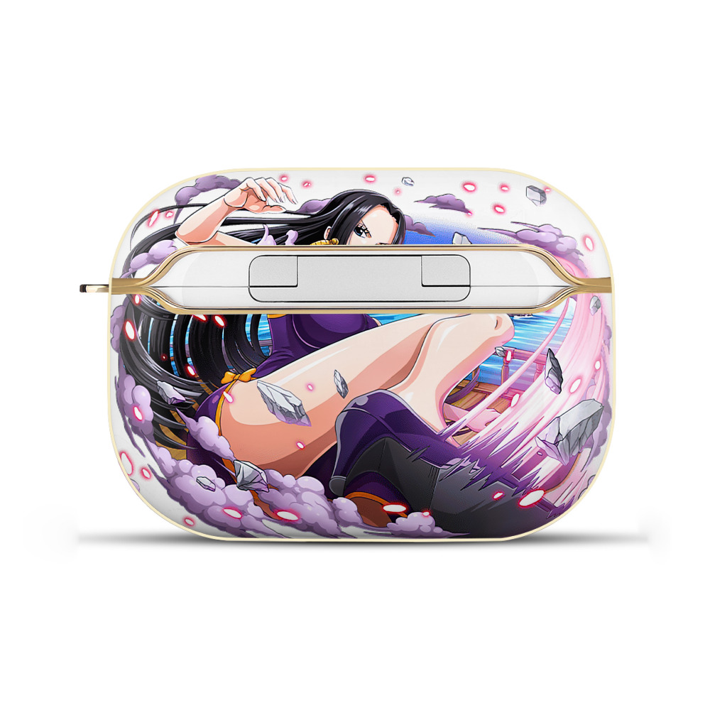 ワンピース ボア・ハンコック ONE PIECE Boa·Hancock 【AirPods Pro用】ハードシェル保護ケース｜耐衝撃・防指紋・カラビナ付き商品仕様