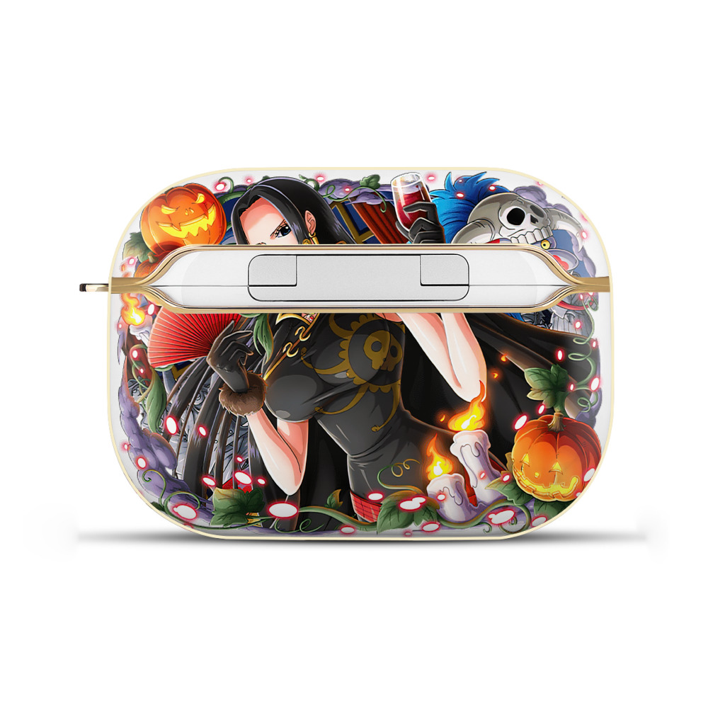 ワンピース ボア・ハンコック ONE PIECE Boa·Hancock 【AirPods Pro用】ハードシェル保護ケース｜耐衝撃・防指紋・カラビナ付き商品仕様