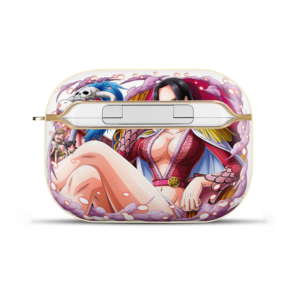 ワンピース ボア・ハンコック ONE PIECE Boa·Hancock 【AirPods Pro用】ハードシェル保護ケース｜耐衝撃・防指紋・カラビナ付き商品仕様