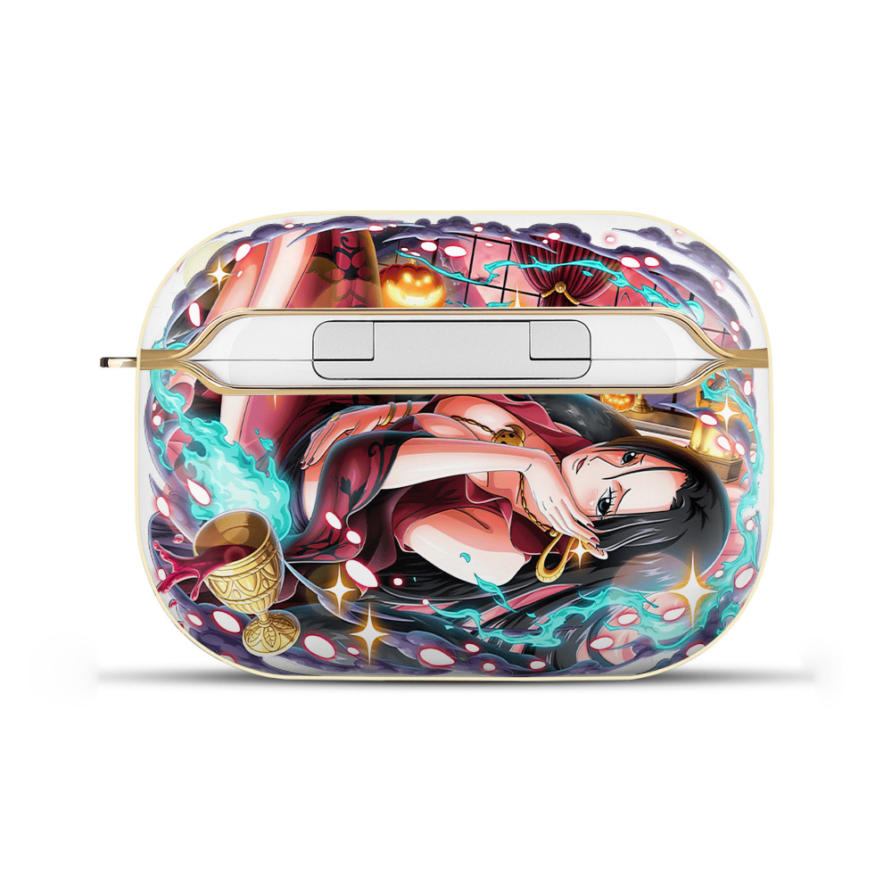 ワンピース ボア・ハンコック ONE PIECE Boa·Hancock 【AirPods Pro用】ハードシェル保護ケース｜耐衝撃・防指紋・カラビナ付き商品仕様