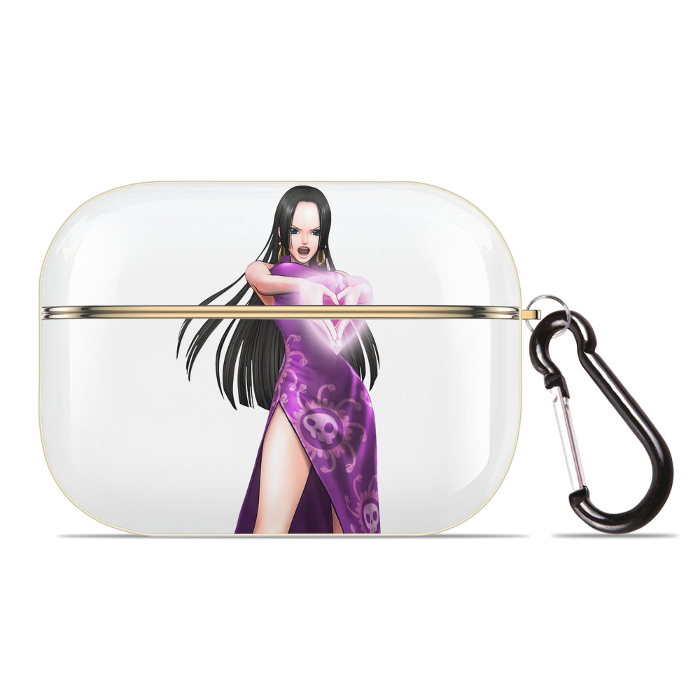 ワンピース ボア・ハンコック ONE PIECE Boa·Hancock 【AirPods Pro用】ハードシェル保護ケース｜耐衝撃・防指紋・カラビナ付き商品仕様