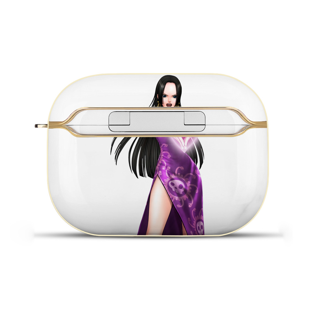 ワンピース ボア・ハンコック ONE PIECE Boa·Hancock 【AirPods Pro用】ハードシェル保護ケース｜耐衝撃・防指紋・カラビナ付き商品仕様