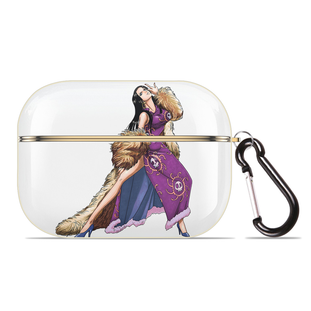 ワンピース ボア・ハンコック ONE PIECE Boa·Hancock 【AirPods Pro用】ハードシェル保護ケース｜耐衝撃・防指紋・カラビナ付き商品仕様