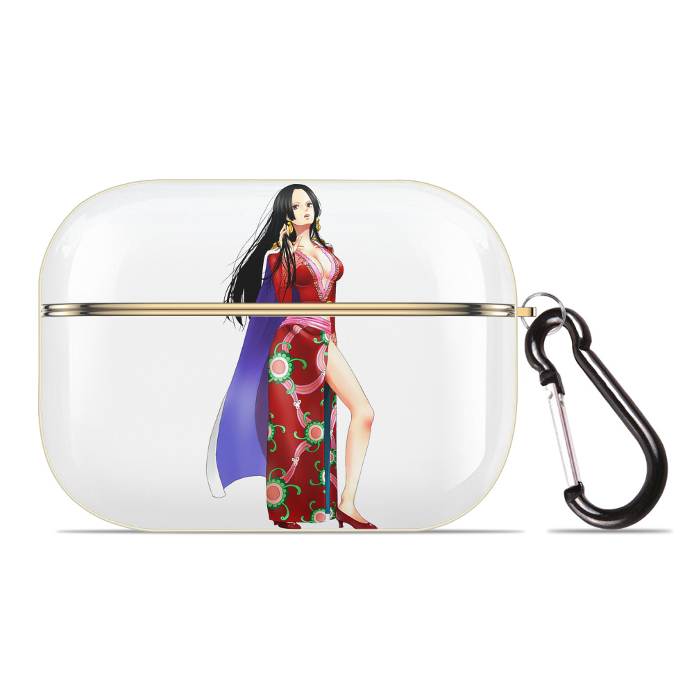 ワンピース ボア・ハンコック ONE PIECE Boa·Hancock 【AirPods Pro用】ハードシェル保護ケース｜耐衝撃・防指紋・カラビナ付き商品仕様
