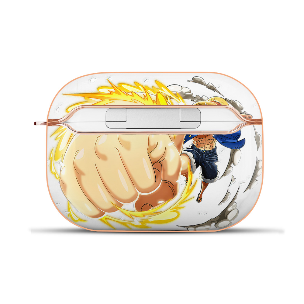 ワンピース モンキー・D・ルフィ ONE PIECE Monkey D. Luffy 【AirPods Pro用】ハードシェル保護ケース｜耐衝撃・防指紋・カラビナ付き商品仕様