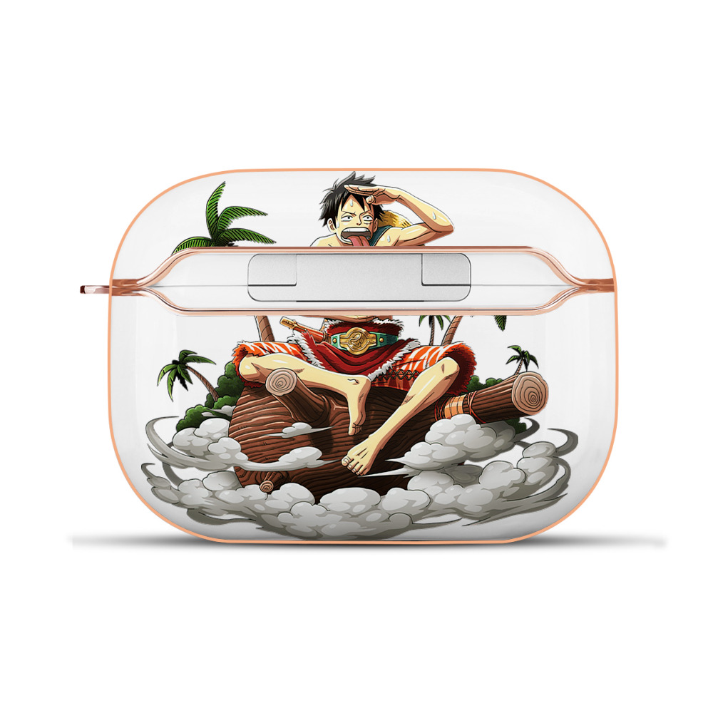 ワンピース モンキー・D・ルフィ ONE PIECE Monkey D. Luffy 【AirPods Pro用】ハードシェル保護ケース｜耐衝撃・防指紋・カラビナ付き商品仕様