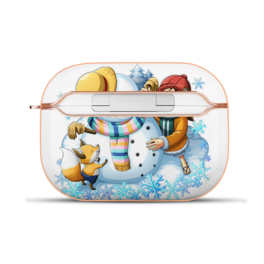 ワンピース モンキー・D・ルフィ ONE PIECE Monkey D. Luffy 【AirPods Pro用】ハードシェル保護ケース｜耐衝撃・防指紋・カラビナ付き商品仕様