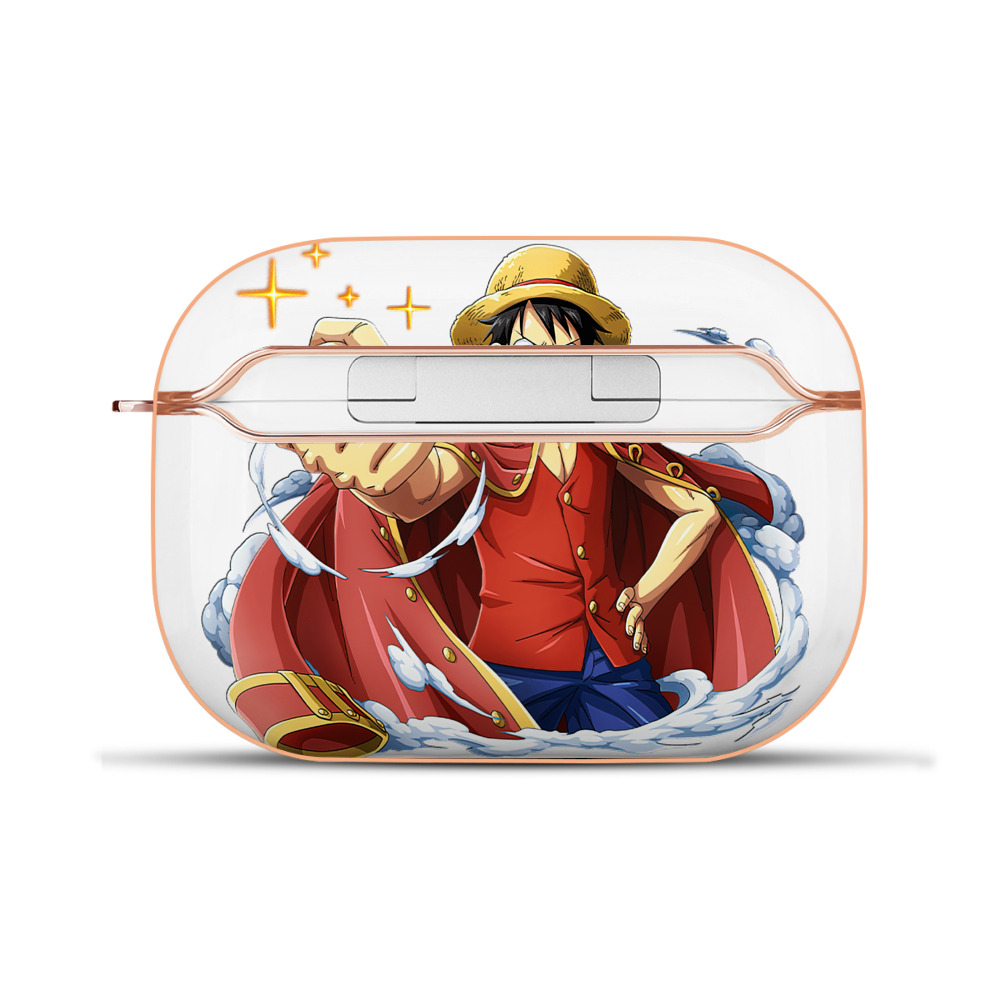 ワンピース モンキー・D・ルフィ ONE PIECE Monkey D. Luffy 【AirPods Pro用】ハードシェル保護ケース｜耐衝撃・防指紋・カラビナ付き商品仕様