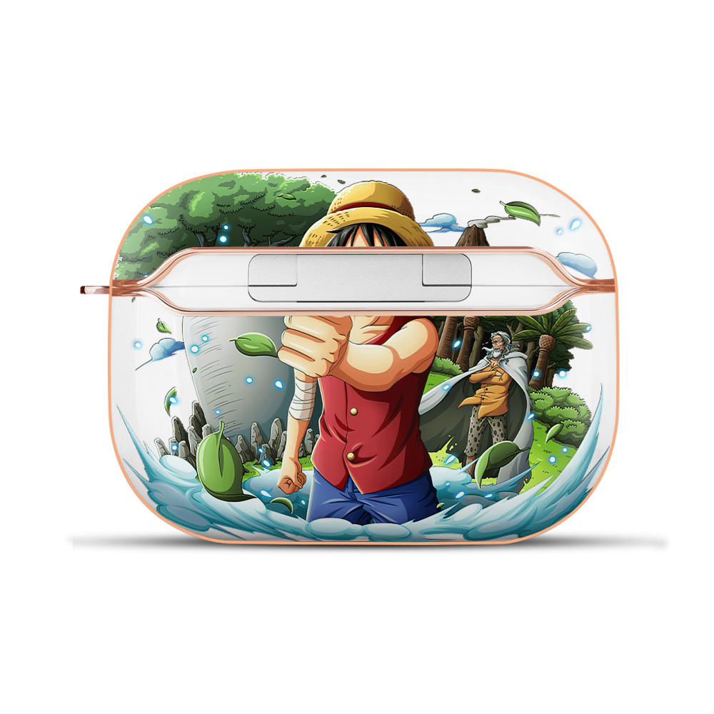 ワンピース モンキー・D・ルフィ ONE PIECE Monkey D. Luffy 【AirPods Pro用】ハードシェル保護ケース｜耐衝撃・防指紋・カラビナ付き商品仕様