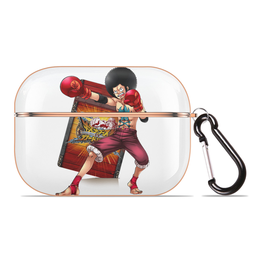 ワンピース モンキー・D・ルフィ ONE PIECE Monkey D. Luffy 【AirPods Pro用】ハードシェル保護ケース｜耐衝撃・防指紋・カラビナ付き商品仕様
