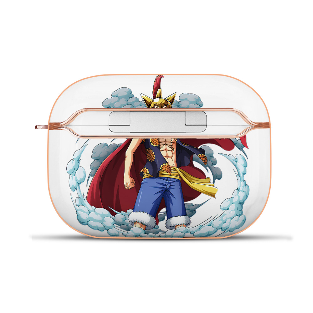 ワンピース モンキー・D・ルフィ ONE PIECE Monkey D. Luffy 【AirPods Pro用】ハードシェル保護ケース｜耐衝撃・防指紋・カラビナ付き商品仕様