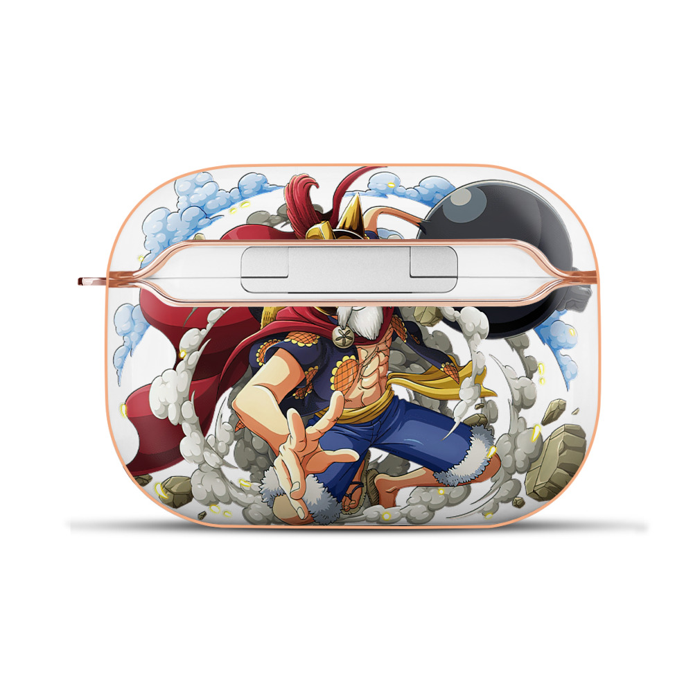 ワンピース モンキー・D・ルフィ ONE PIECE Monkey D. Luffy 【AirPods Pro用】ハードシェル保護ケース｜耐衝撃・防指紋・カラビナ付き商品仕様