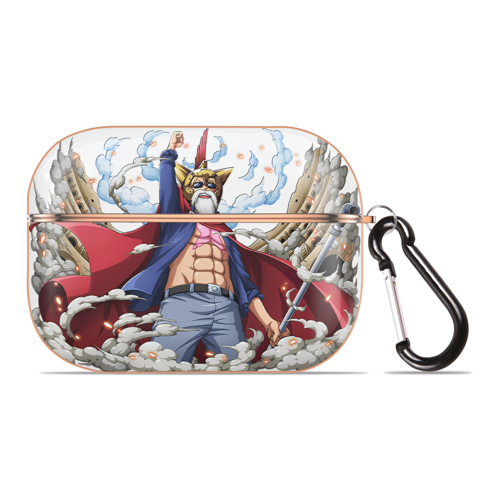 ワンピース モンキー・D・ルフィ ONE PIECE Monkey D. Luffy 【AirPods Pro用】ハードシェル保護ケース｜耐衝撃・防指紋・カラビナ付き商品仕様