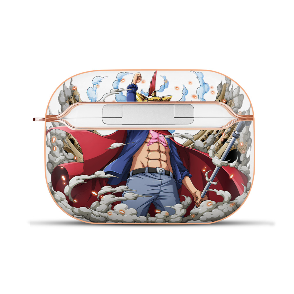 ワンピース モンキー・D・ルフィ ONE PIECE Monkey D. Luffy 【AirPods Pro用】ハードシェル保護ケース｜耐衝撃・防指紋・カラビナ付き商品仕様
