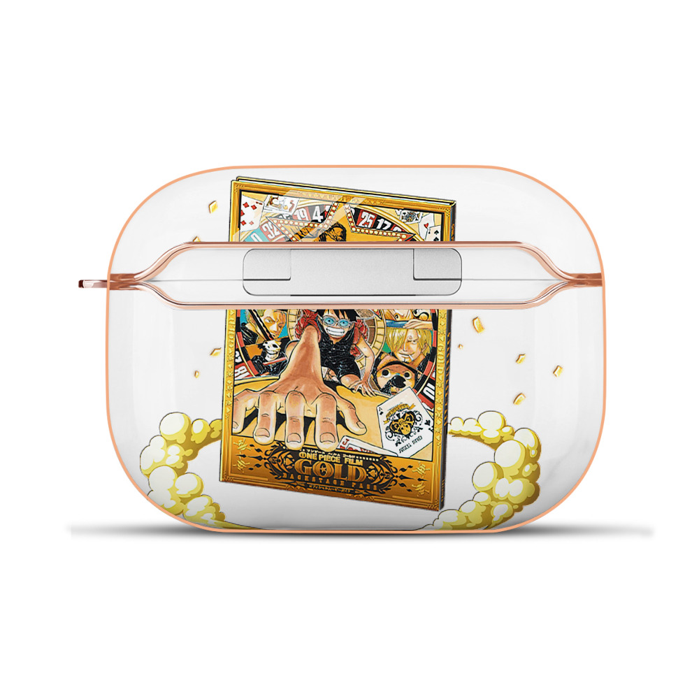 ワンピース モンキー・D・ルフィ ONE PIECE Monkey D. Luffy 【AirPods Pro用】ハードシェル保護ケース｜耐衝撃・防指紋・カラビナ付き商品仕様