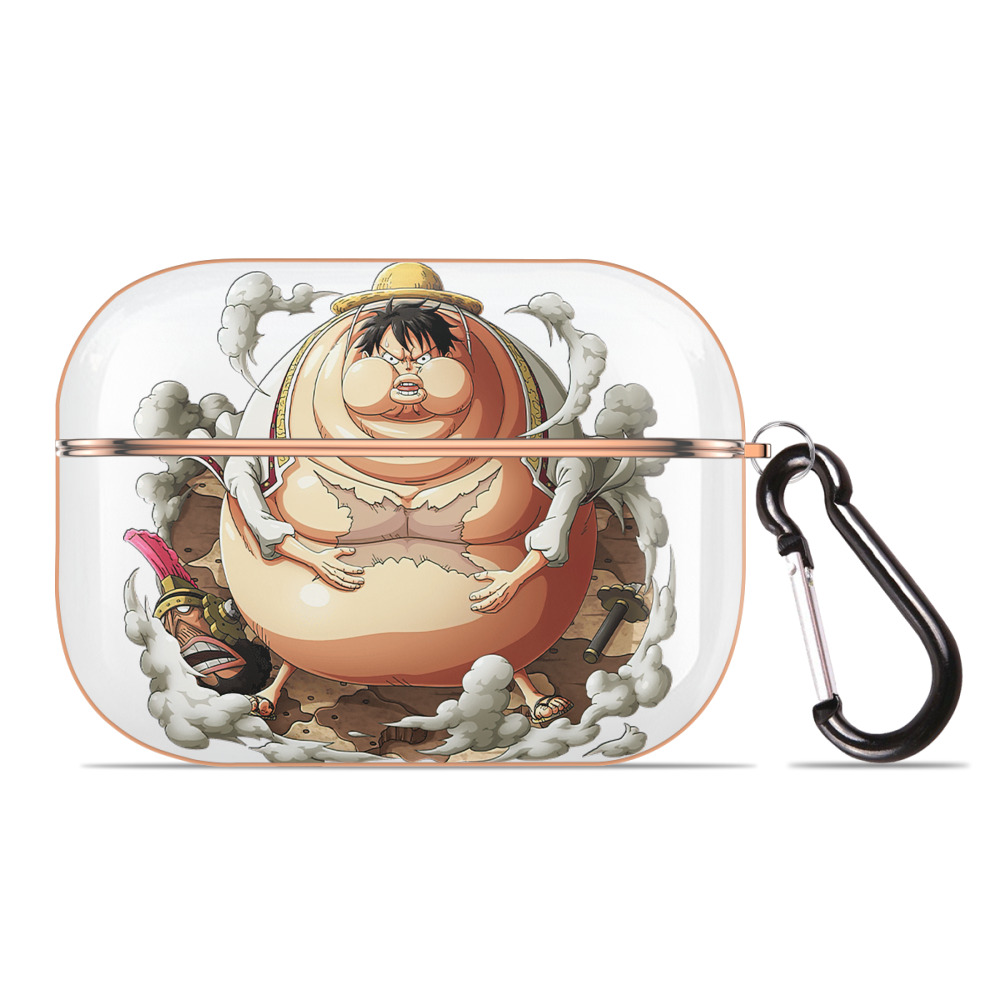 ワンピース モンキー・D・ルフィ ONE PIECE Monkey D. Luffy 【AirPods Pro用】ハードシェル保護ケース｜耐衝撃・防指紋・カラビナ付き商品仕様