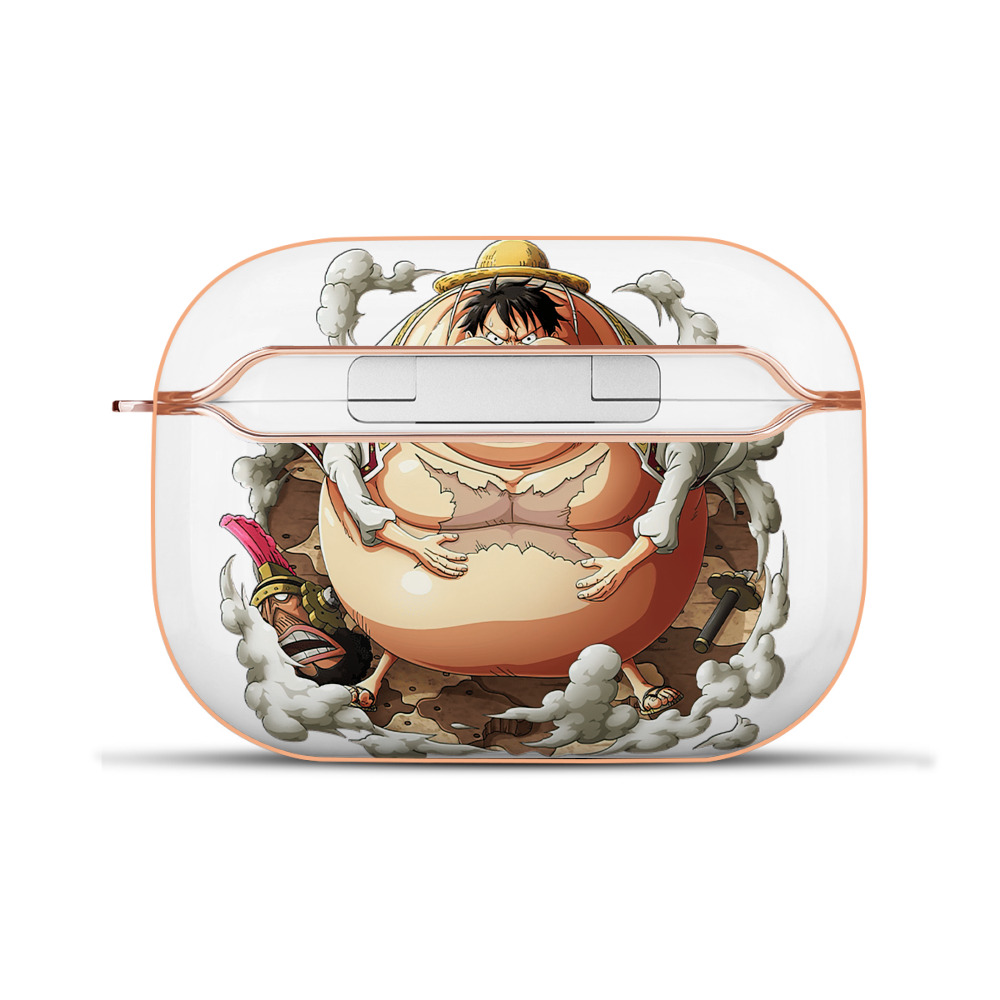 ワンピース モンキー・D・ルフィ ONE PIECE Monkey D. Luffy 【AirPods Pro用】ハードシェル保護ケース｜耐衝撃・防指紋・カラビナ付き商品仕様