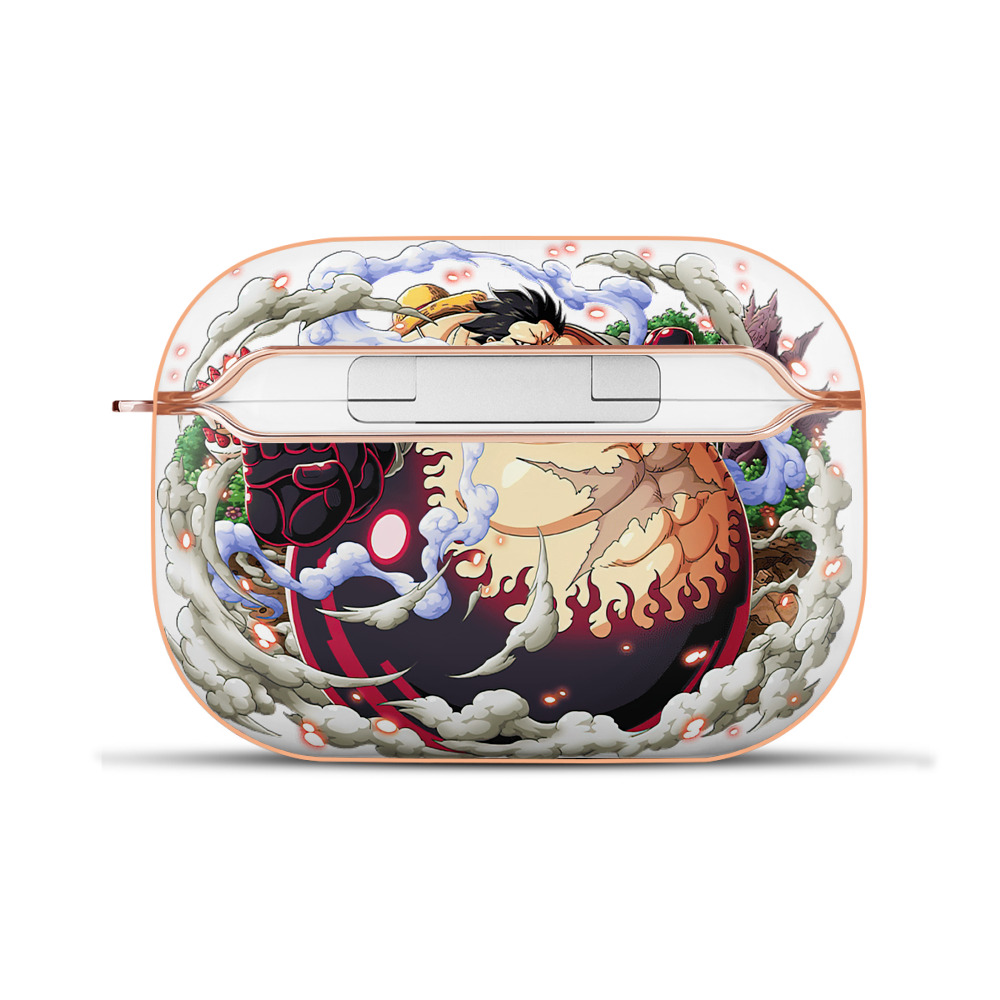 ワンピース モンキー・D・ルフィ ONE PIECE Monkey D. Luffy 【AirPods Pro用】ハードシェル保護ケース｜耐衝撃・防指紋・カラビナ付き商品仕様
