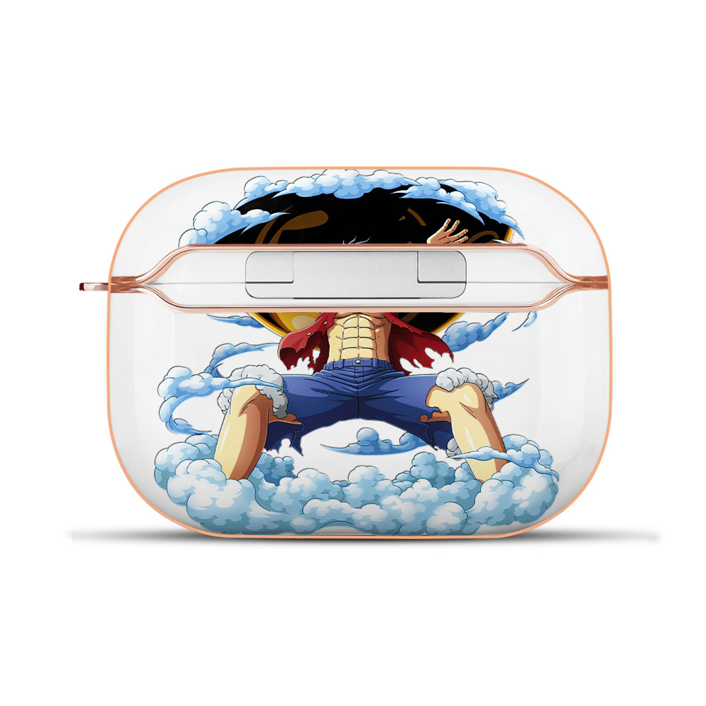 ワンピース モンキー・D・ルフィ ONE PIECE Monkey D. Luffy 【AirPods Pro用】ハードシェル保護ケース｜耐衝撃・防指紋・カラビナ付き商品仕様