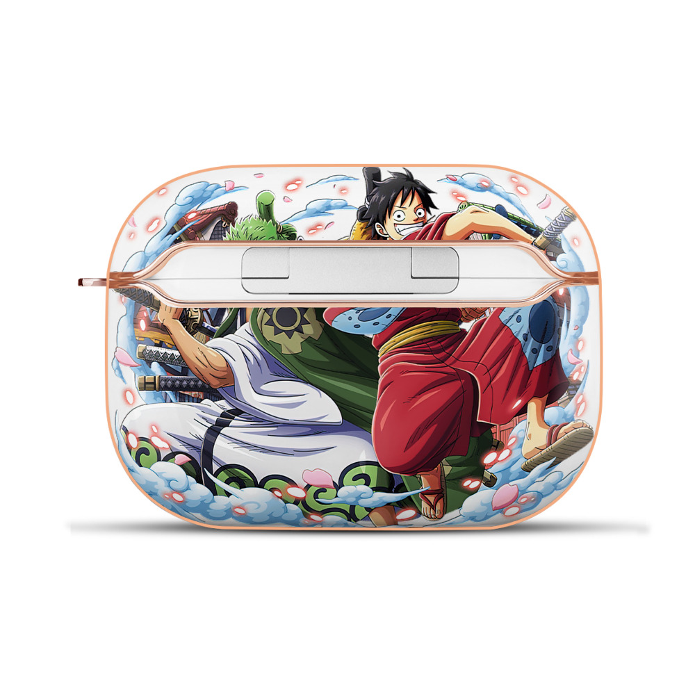 ワンピース モンキー・D・ルフィ ONE PIECE Monkey D. Luffy 【AirPods Pro用】ハードシェル保護ケース｜耐衝撃・防指紋・カラビナ付き商品仕様
