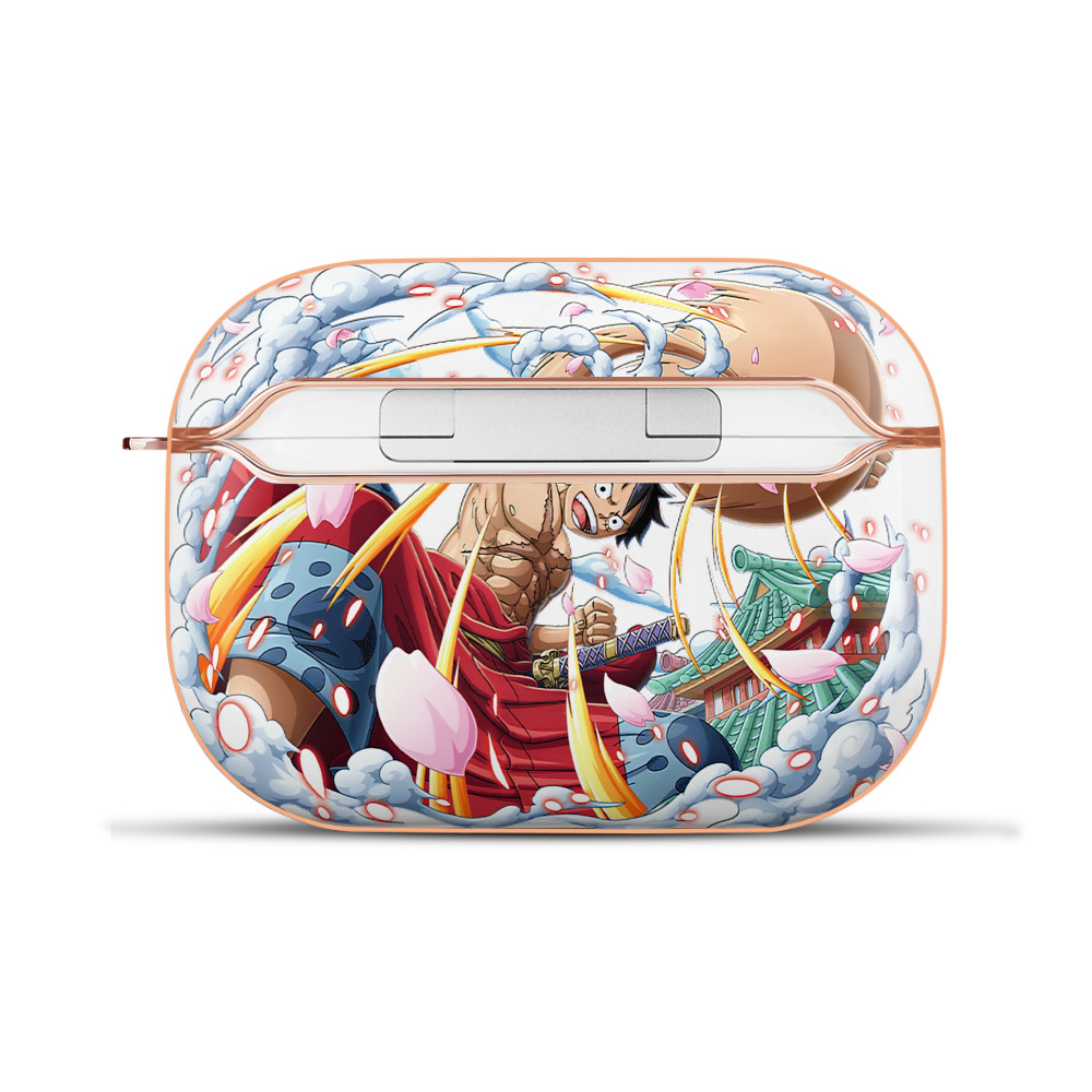 ワンピース モンキー・D・ルフィ ONE PIECE Monkey D. Luffy 【AirPods Pro用】ハードシェル保護ケース｜耐衝撃・防指紋・カラビナ付き商品仕様
