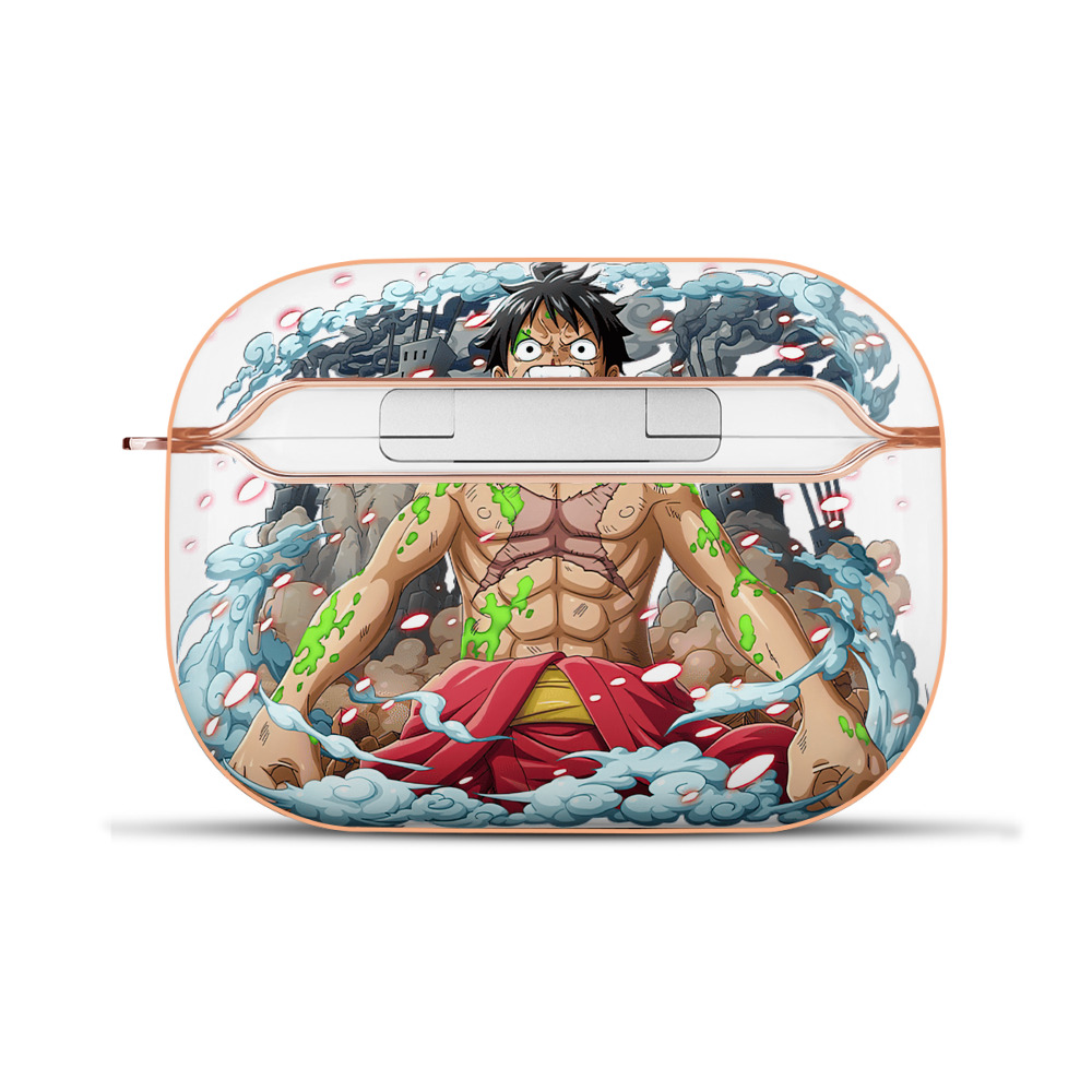 ワンピース モンキー・D・ルフィ ONE PIECE Monkey D. Luffy 【AirPods Pro用】ハードシェル保護ケース｜耐衝撃・防指紋・カラビナ付き商品仕様