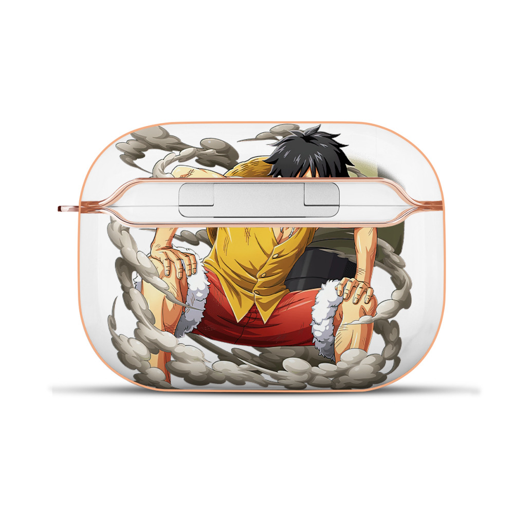 ワンピース モンキー・D・ルフィ ONE PIECE Monkey D. Luffy 【AirPods Pro用】ハードシェル保護ケース｜耐衝撃・防指紋・カラビナ付き商品仕様