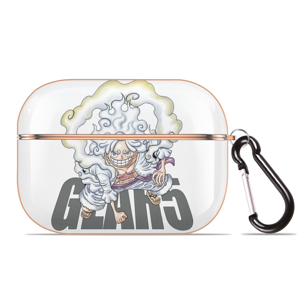 ワンピース モンキー・D・ルフィ ONE PIECE Monkey D. Luffy 【AirPods Pro用】ハードシェル保護ケース｜耐衝撃・防指紋・カラビナ付き商品仕様