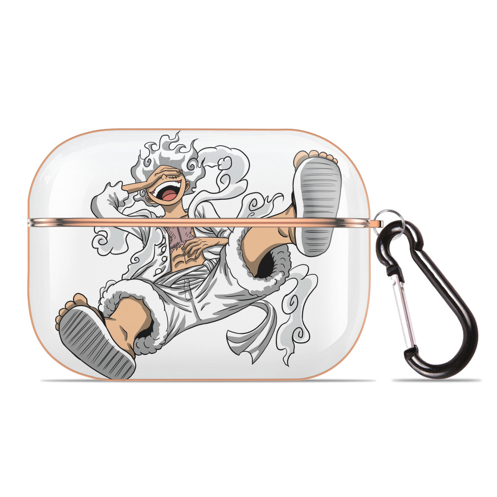 ワンピース モンキー・D・ルフィ ONE PIECE Monkey D. Luffy 【AirPods Pro用】ハードシェル保護ケース｜耐衝撃・防指紋・カラビナ付き商品仕様