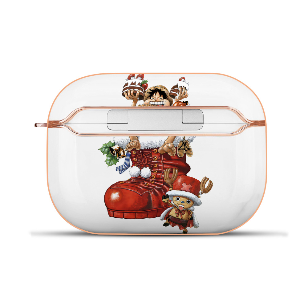 ワンピース モンキー・D・ルフィ ONE PIECE Monkey D. Luffy 【AirPods Pro用】ハードシェル保護ケース｜耐衝撃・防指紋・カラビナ付き商品仕様