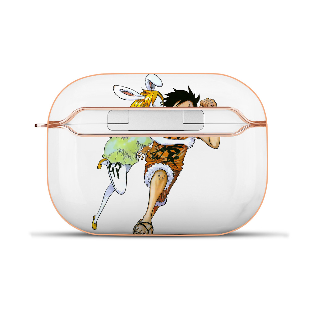 ワンピース モンキー・D・ルフィ ONE PIECE Monkey D. Luffy 【AirPods Pro用】ハードシェル保護ケース｜耐衝撃・防指紋・カラビナ付き商品仕様