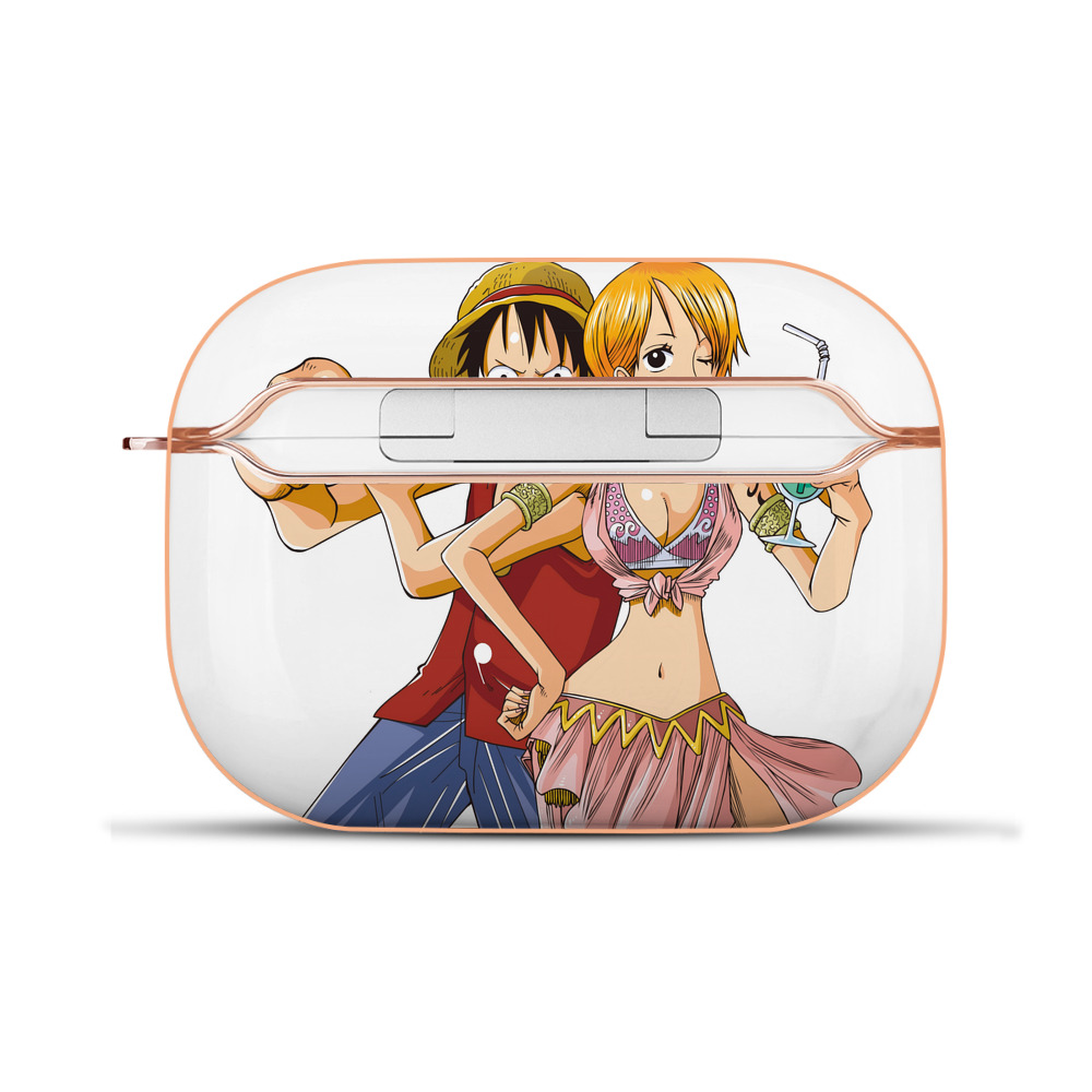 ワンピース モンキー・D・ルフィ ONE PIECE Monkey D. Luffy 【AirPods Pro用】ハードシェル保護ケース｜耐衝撃・防指紋・カラビナ付き商品仕様