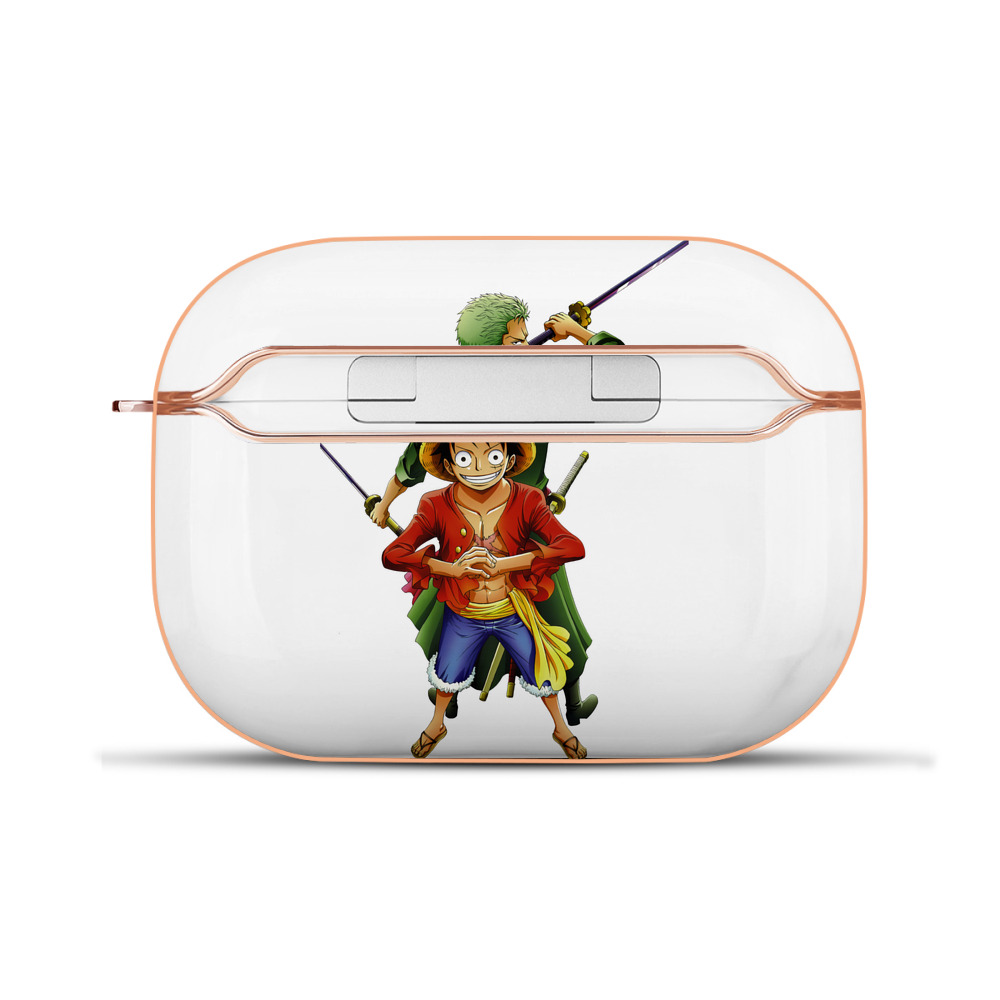 ワンピース モンキー・D・ルフィ ONE PIECE Monkey D. Luffy 【AirPods Pro用】ハードシェル保護ケース｜耐衝撃・防指紋・カラビナ付き商品仕様