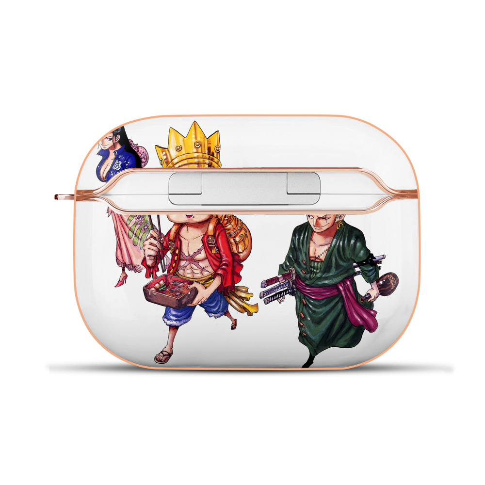 ワンピース モンキー・D・ルフィ ONE PIECE Monkey D. Luffy 【AirPods Pro用】ハードシェル保護ケース｜耐衝撃・防指紋・カラビナ付き商品仕様