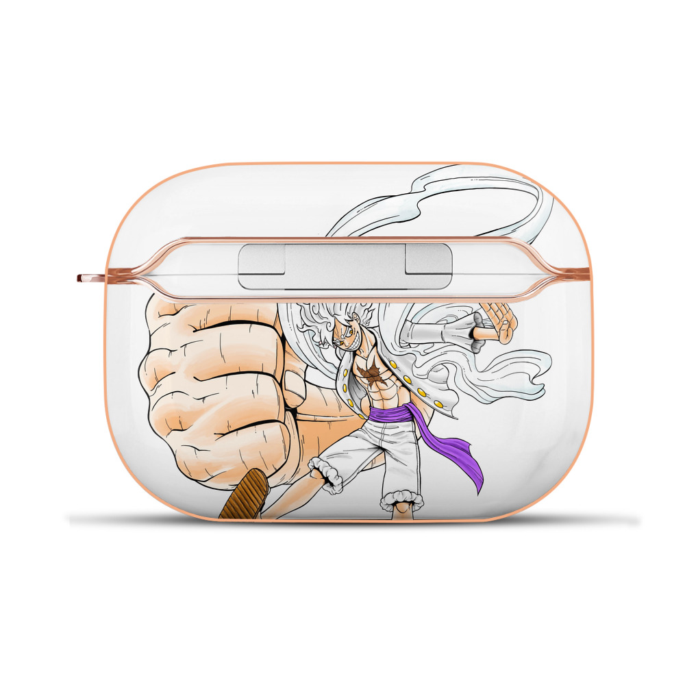 ワンピース モンキー・D・ルフィ ONE PIECE Monkey D. Luffy 【AirPods Pro用】ハードシェル保護ケース｜耐衝撃・防指紋・カラビナ付き商品仕様