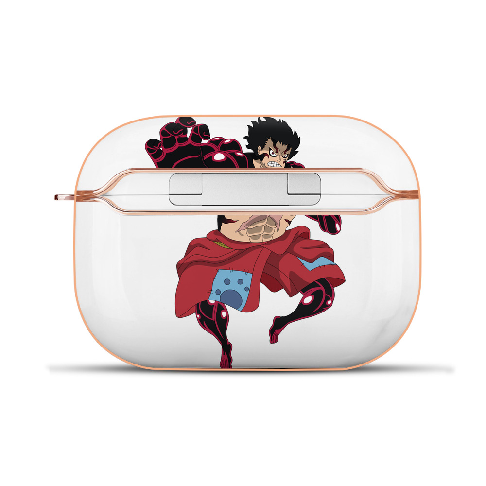 ワンピース モンキー・D・ルフィ ONE PIECE Monkey D. Luffy 【AirPods Pro用】ハードシェル保護ケース｜耐衝撃・防指紋・カラビナ付き商品仕様