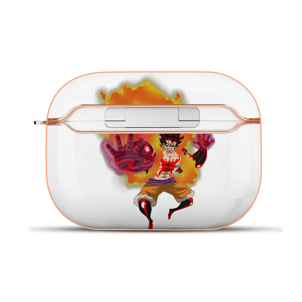 ワンピース モンキー・D・ルフィ ONE PIECE Monkey D. Luffy 【AirPods Pro用】ハードシェル保護ケース｜耐衝撃・防指紋・カラビナ付き商品仕様