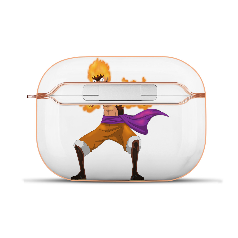 ワンピース モンキー・D・ルフィ ONE PIECE Monkey D. Luffy 【AirPods Pro用】ハードシェル保護ケース｜耐衝撃・防指紋・カラビナ付き商品仕様