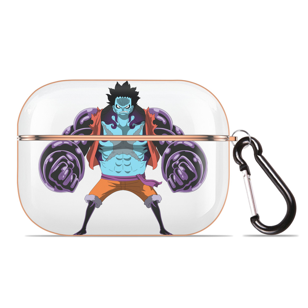 ワンピース モンキー・D・ルフィ ONE PIECE Monkey D. Luffy 【AirPods Pro用】ハードシェル保護ケース｜耐衝撃・防指紋・カラビナ付き商品仕様