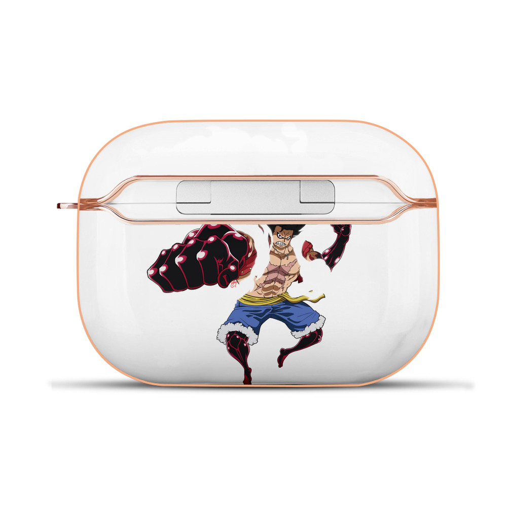 ワンピース モンキー・D・ルフィ ONE PIECE Monkey D. Luffy 【AirPods Pro用】ハードシェル保護ケース｜耐衝撃・防指紋・カラビナ付き商品仕様