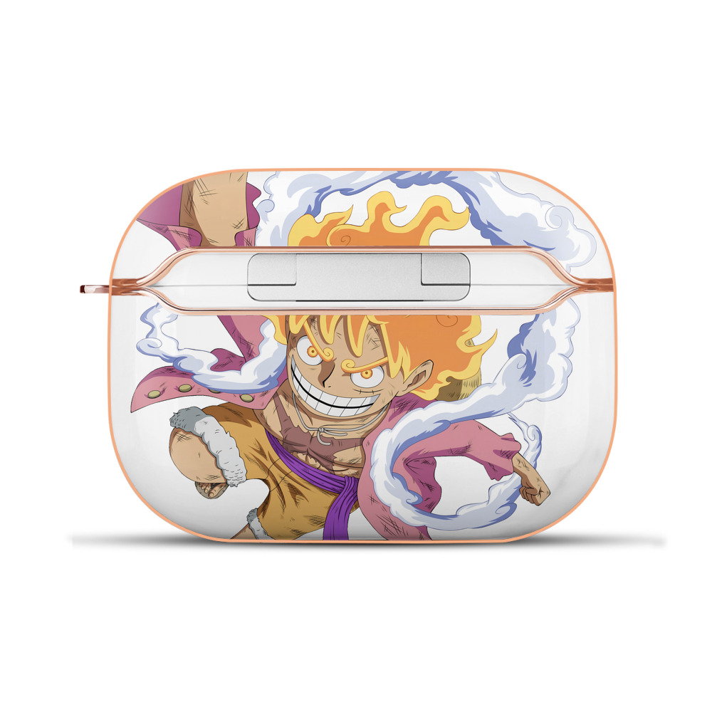ワンピース モンキー・D・ルフィ ONE PIECE Monkey D. Luffy 【AirPods Pro用】ハードシェル保護ケース｜耐衝撃・防指紋・カラビナ付き商品仕様