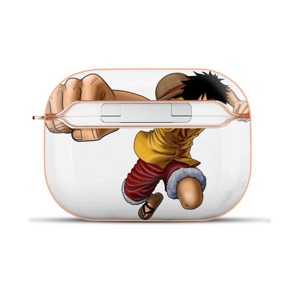 ワンピース モンキー・D・ルフィ ONE PIECE Monkey D. Luffy 【AirPods Pro用】ハードシェル保護ケース｜耐衝撃・防指紋・カラビナ付き商品仕様